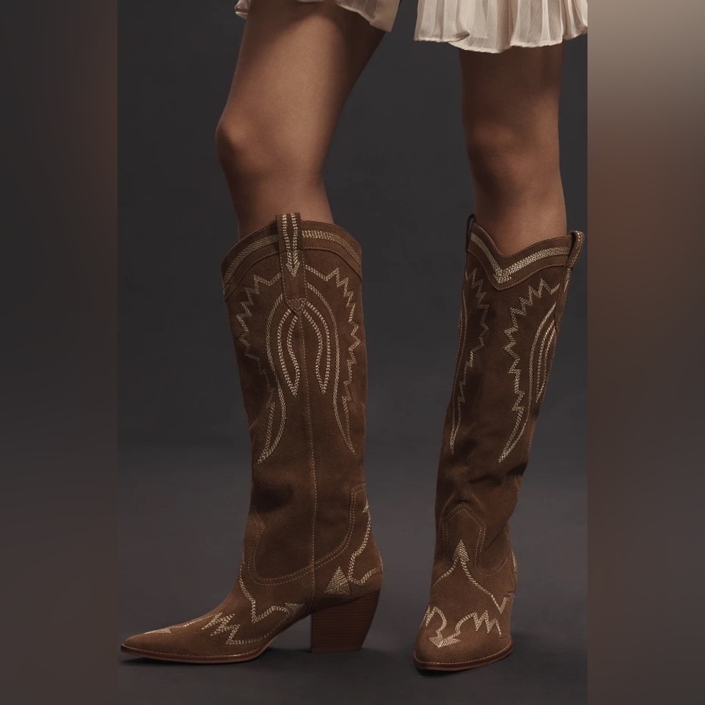 Matisse x Anthropologie Loretta Pull-On Western Boots - Picture 3 of 11